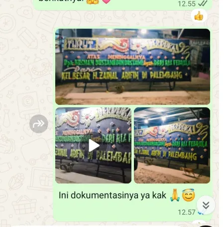 Pengiriman Papan Bunga Duka Jladri Buayan