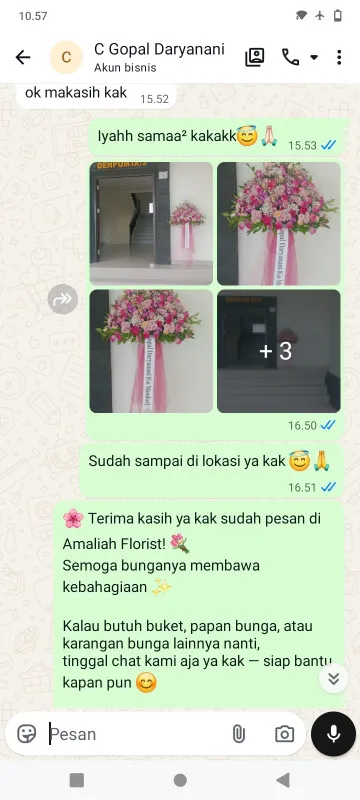 Pengiriman Karangan Bunga Jladri Buayan