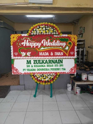 Papan Bunga di Jladri Buayan